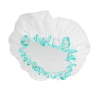 BRRNOO Gorro de Ducha para Cabello Largo, Gorro de Ducha Reutilizable Impermeable de Grueso Elástico Adulto Doble Capa Impermeable Mujeres de Baño Sombrero (Gran diámetro 31cm)