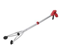 Brrnoo Herramienta Grabber Reacher, Recolector de Basura Vehículo Reacher Grabber Pickup Tool Grabber Recogedor de Basura Hojas de Jardín (Mango Rojo)