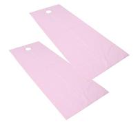 Brrnoo Hojas de Mesa de Masaje, con Diseño de Cama de Poliéster a Prueba de Aceite para el Salón de Belleza, Masaje, Centro de Spa (PINK)