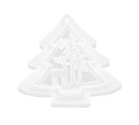 BRRNOO Juego de Resina de Molde de Silicona Navideño para Decoración Artesanal (gel de sílice 2)