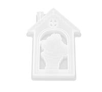 BRRNOO Juego de Resina de Molde de Silicona Navideño para Decoración Artesanal (gel de sílice)