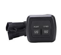 Brrnoo Kit de Arranque de Parada de Panel para Parada de Arranque Eléctrico ABS de Respuesta Rápida para Uso Marino