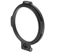 Brrnoo Kit de Filtros para Fotografía Anillo Adaptador con Soporte de Aluminio para Lentes Gran Angular Zoom 72mm