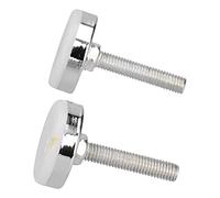 Brrnoo M8 Pies de Nivelación, Muebles Nivelador de Piernas 2 Piezas Tornillo en Muebles Pies de Metal Soporte Ajustable Tornillo de Nivelación Fija M8