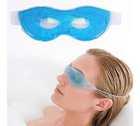 BRRNOO Máscara de Ojos de Gel Frío,Máscara de Gel para Ojos Mascarilla Reutilizable,Máscara Ojeras y Bolsas para Calmar Ojos Inflados