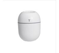 BRRNOO Mini Humidificador de Coche con Enchufe USB, Humidificador Portátil Silencioso, Niebla Fina para el Hogar, Oficina y Dormitorio (Huevo de Pascua Tipo A-Blanco USB)