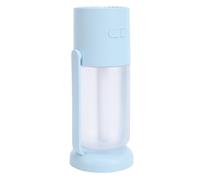 Brrnoo Mini Humidificador Portátil, Recargable por USB, Niebla Fría de 260ml para Dormitorio, Oficina, Viaje, Coche con Luces de 7 Colores, Apagado Automático (BLUE)