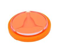 Brrnoo Modelo de Entrenamiento DIU, Útero Femenino con Dispositivo Intrauterino, Anatómicamente Preciso con Tapa Desmontable para Cursos de Enseñanza y Demostraciones (Orange)
