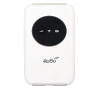 BRRNOO Módem WiFi USB 4G LTE, Punto de Acceso WiFi Portátil Desbloqueado de 150 Mbps con Batería de 3200 MAh y Ranura para Tarjeta SIM, para Viajes, Negocios, Transmisión en Al Aire