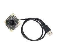 Brrnoo Módulo de Cámara de 1MP, Campo de Visión Amplio de 72°, Chip OV9732, USB2.0 Plug and Play, para XP/Win7/Win8/Win10/OS X//con Reconocimiento Facial y Soporte de Escaneo QR