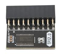 BRRNOO Módulo Tpm2.0, Cifrado de Datos Tpm2.0 Chip .0 TPM con Procesador Criptográfico Independiente 20Pin 2 10P Módulo TPM 2.0 de Seguridad de Cifrado .0 para de Plataforma