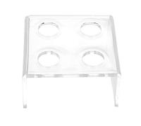 BRRNOO Molde de Lápiz Labial de Aluminio Molde de Lápiz Labial Mold de de (12.1 Soporte de cuatro hoyos)