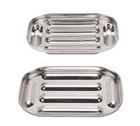 Brrnoo Molde para Hacer Perritos Calientes de 6 Cavidades, Molde para Salchichas de Acero Inoxidable con Diseño Antiadherente para Hornear, Hornos Al, Microondas, Lavavajill (Oval)