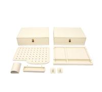 BRRNOO Organizador de Maquillaje, Caja de Almacenamiento de Cosméticos