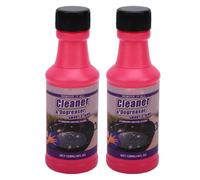 Brrnoo Paquete de 2 Spray Limpiador Desengrasante para Parrillas de Alta Resistencia con Potente Fórmula de Limpieza para Parrillas de Barbacoa, Planchas, Aborda la Grasa Resistente, (120ml*2)