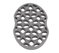 BRRNOO Peine Rizador de Silicona, Herramienta para Torcer el Cabello en Espiral con Ranuras Integradas para un Peinado sin Esfuerzo, No Absorbente, Fácil de Limpiar, Portátil para (Gris oscuro)