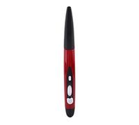 Brrnoo Pen Air Mouse 2.4GHz óptica Inalámbrica, Ajustable 500/1000 dpi, para Computadoras, con Diseño de Posición Clave Fácil de Usar, para Presentación PPT (Rojo)