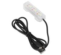 Brrnoo Pequeño Acuario Planta de Agua Luz Escritorio Pecera Mini Decoración Lámpara LED Suave, Lámpara LED para Pecera, Luz USB para Acuario, Luz para Pecera