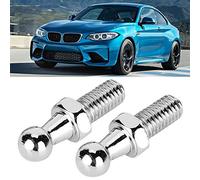 BRRNOO Perno Esférico de 10 Mm, Perno Esférico de 10 Mm para Puntales de Gas Deportivo con Aleación de Aluminio CNC para Puntales de Gas Capó con Terminación Esférica (M8)