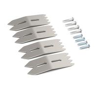 Brrnoo Perros de Sujeción, Abrazaderas de Panel de la Carpintería Conjunto de Abrazadera de Aluminio 4pcs Sujeción de Aluminio.