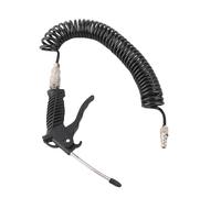 Brrnoo Pistola de Compresor de Aire, Kit de Soplado de Viento Neumático Fuerte con Diseño de Pistola para Limpieza de Maquinaria Precisa, Pequeño Conector de la UE para la Limpieza del