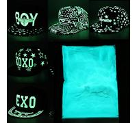 Brrnoo Polvo Fluorescente de Tinte de 3 Colores, Pintura de Polvo Luminoso de Resina epóxica Pigmento DIY Recubrimiento de uñas Polvo noctilucente Pintura de Resplandor en la Oscuridad(02)