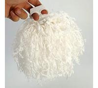 Brrnoo Pom Poms Cheerleading, Pomleader Pomm con, Accesorios Cheering Squad, Pomming 2 PCS para Sports Party Dance (White)