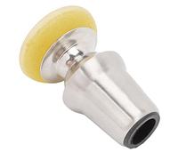 BRRNOO Puntas para Muletas, Puntas para Muletas Engrosamiento de la Punta Goma Oxford Absorción de Impactos para Caminar Giratorias Universales de Acero Inoxidable (22MM)