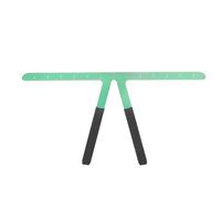 Brrnoo Regla para Cejas Regla de Posicionamiento Simétrico de Cejas for Maquillaje y Depilación (GREEN)