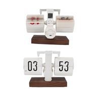Brrnoo Reloj de Escritorio Vintage Automático de Volteo con Números