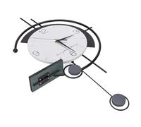 Brrnoo Reloj Decorativo Moderno y Silencioso de Pared con Movimiento de
