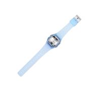 Brrnoo Reloj Deportivo Digital Retroiluminado LED Unisex Multifuncional Antiagua Electrónico con Cronómetro Despertador Calendario de Cuenta Regresiva Formato de 12/24 Horas para (Azul Transparente)