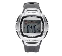 Brrnoo Reloj Deportivo para Hombre, Reloj de Pulsera Electrónico Digital con Pantalla Luminosa de 50M para Correr, Senderismo, Pesca, Regalos (Black)
