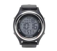 Brrnoo Reloj Digital para Niños, Multifuncional, a Prueba de Golpes, con Alarma, Cronómetro, Retroiluminación EL para Niños y Niñas de 3 a 15 Años (Black)