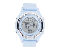 Brrnoo Reloj Impermeable para Niños, Reloj Deportivo Digital Resistente Al Agua para Niños y Niñas con Alarma, Cronómetro, Retroiluminación EL, Tiempo de 12/24 Horas para Actividades Al (Blue)