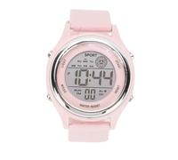Brrnoo Reloj Impermeable para Niños, Reloj Deportivo Digital Resistente Al Agua para Niños y Niñas con Alarma, Cronómetro, Retroiluminación EL, Tiempo de 12/24 Horas para Actividades Al (Pink)