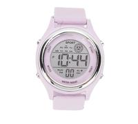 Brrnoo Reloj Impermeable para Niños, Reloj Deportivo Digital Resistente Al Agua para Niños y Niñas con Alarma, Cronómetro, Retroiluminación EL, Tiempo de 12/24 Horas para Actividades Al (Purple)