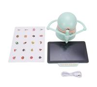 Brrnoo Robot de Dibujo Inteligente, Juguete Interactivo Educativo con Tablero de Dibujo de Tarjetas para Enseñar Creatividad a los Niños