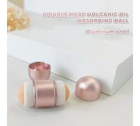 BRRNOO Rodillo Facial Volcánico Absorbente de Aceite, Rodillo Facial Portátil con Control de Aceite para el Cuidado de la Piel Facial, con Tamaño Mini para Bolsa de Maquillaje