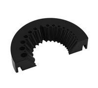 BRRNOO Sacapuntas de Brocas para Acero de Alta Velocidad y Carburo, (BLACK)