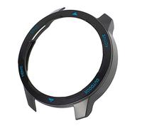BRRNOO Smart Watch Case, MI Watch Color 2, Se Ajusta a Hombres y Mujeres, Recortes Precisos, Material Ecológico, Vida útil Larga, Color Brillante, sin (Letra Azul sobre Negro)