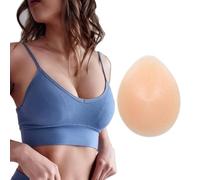 BRRNOO Sujetador de Prótesis de MastectomIa, Potenciador de Sujetador de Prótesis de MastectomIa, Forma de Mama de Silicona Universal Izquierda Derecha, Prótesis de MastectomIa (200g), 1.0 unidad
