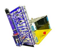 Brrnoo T-Design Farm Villa Fácil Instalación para Observación Dormitorio Cocina Sala de Estar (Blue)