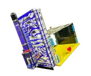 Brrnoo T-Design Farm Villa Fácil Instalación para Observación Dormitorio Cocina Sala de Estar (Blue)