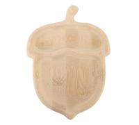 Brrnoo Tabla de Madera para Quesos, Bandeja para Embutidos, Plato para Servir Aperitivos, Aperitivos, Postres con Bordes Pulidos, Hogar, Hotel, Restaurante