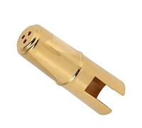 Brrnoo Tapa del Portavoz de la Boquilla de Saxo, Instrumentos Musicales de la Pieza Bucal Material de Metal Accesorios de Clarinete Permite una Aplicación Amplia en Saxo y Clarinete (tenor)
