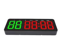 Brrnoo Temporizador LED de 12 Pulgadas para Gimnasio con Control Remoto,