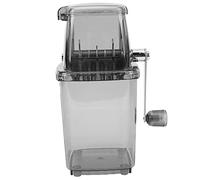 Brrnoo Trituradora de Hielo, con una Gran Capacidad Manual de Manivela Manual de Hojas de Hojas de Hielo Trituradora de para Cocina