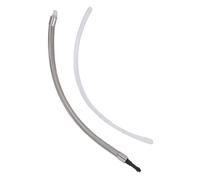 Brrnoo Tubo para Taza de Leche con Boquilla Burbujeante y Manguera, Pieza de Repuesto de Acero Inoxidable Compatible con Jura WE8, E6, D6, Z8, Z6 (1 Adaptador)
