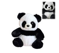 BRTNUP Panda - Juguete de peluche realista, curación emocional bajo demanda, animal de apoyo emocional para aliviar la ansiedad y el estrés, felpa ultrasuave, juguete cómodo para adultos y ayuda para